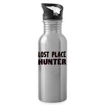 Lost Place Hunter 2 - Water bottle with straw - silver - Right