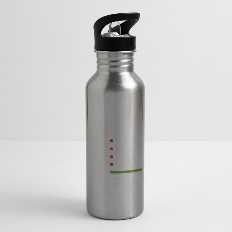 Entwickler Humor Programmierer Programmierer Programmierer Trinkflasche mit integriertem Trinkhalm