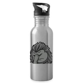 OMG - Water bottle with straw - silver - Right