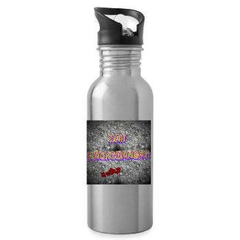 DAU HÄCKEBANGAT / HOCH 3 - Shop WoW - 2023 - Water bottle with straw - silver - Right