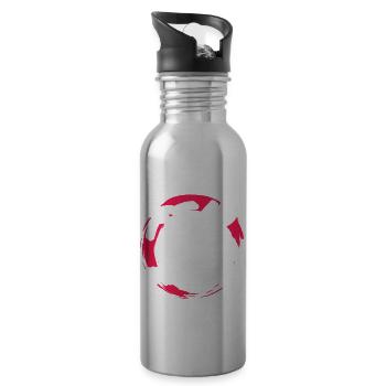 Fear The Retrograde Planetary Motion Mercury - Water bottle with straw - silver - Right