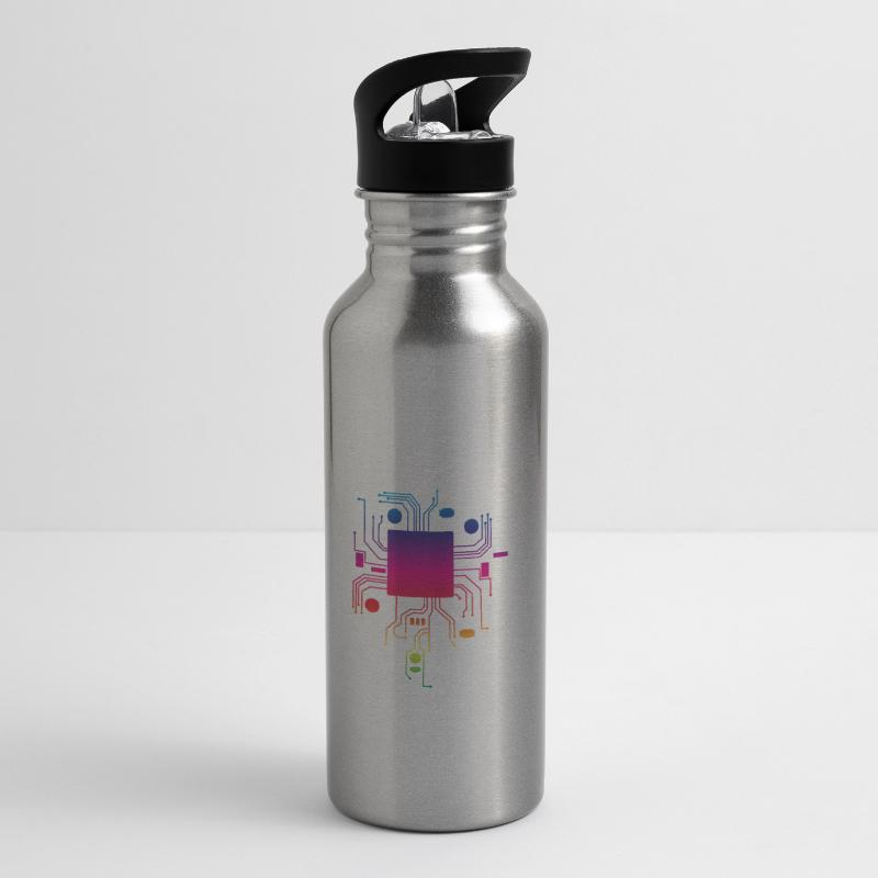 Perfect Gift Coding Tee For Programmer Tshirt Water bottle with straw