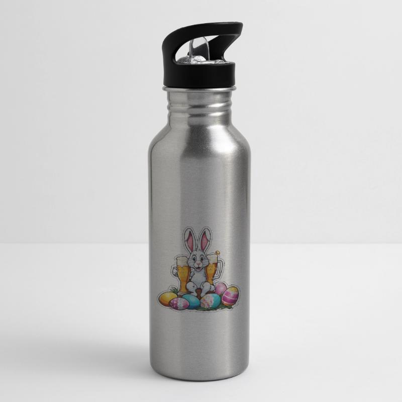 Easter Bunny / Easter / Eggs / Holidays / Easter Water bottle with straw