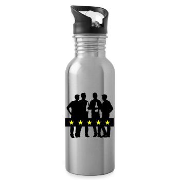 Bachelor Party Bachelor Party - Water bottle with straw - silver - Right