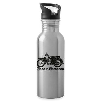 MZ ES 150 125 Trophy - Trinkflasche mit integriertem Trinkhalm - Lightsilver - Rechts