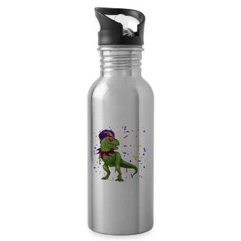 Pour me somethin Mister - Water bottle with straw - silver - Right