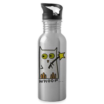 Whoop! Failed spell - Water bottle with straw - silver - Right