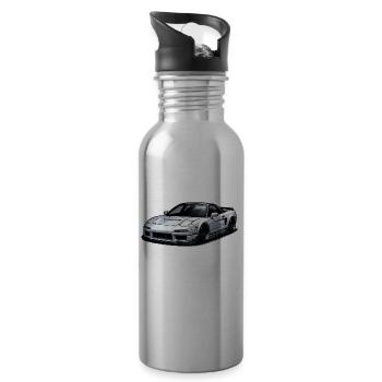 N to the SX - Trinkflasche mit integriertem Trinkhalm - Lightsilver - Rechts
