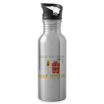 Vous avez rencontré votre match Funny Bomb Squad Ordnance Di - Gourde avec paille intégrée - argent clair - Droite