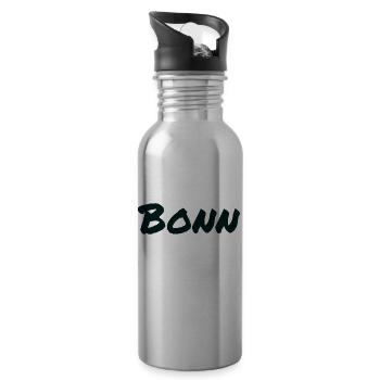 Bonn - Trinkflasche mit integriertem Trinkhalm - Lightsilver - Rechts