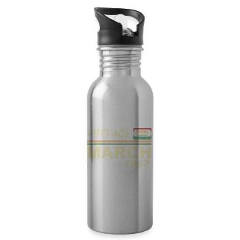 März 1967 - März 1967 - Trinkflasche mit integriertem Trinkhalm - Lightsilver - Rechts