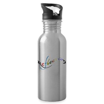 Reflection - Reflexion - Water bottle with straw - silver - Right