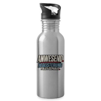 Anwesend Begeisterung Folgt Separat - Trinkflasche mit integriertem Trinkhalm - Lightsilver - Rechts