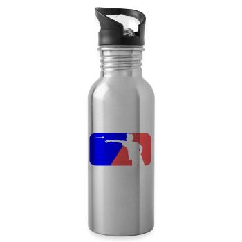 Dart Sport - Trinkflasche mit integriertem Trinkhalm - Lightsilver - Rechts