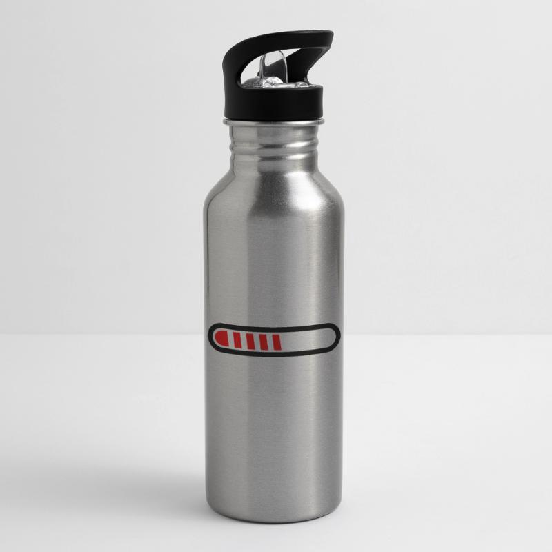 Loading bar vector loaded Loading Design 001 Water bottle with straw