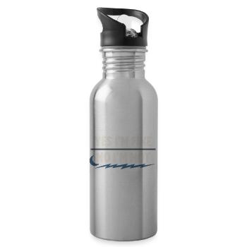 Perimenopause Humor Perimenopause - Trinkflasche mit integriertem Trinkhalm - Lightsilver - Rechts
