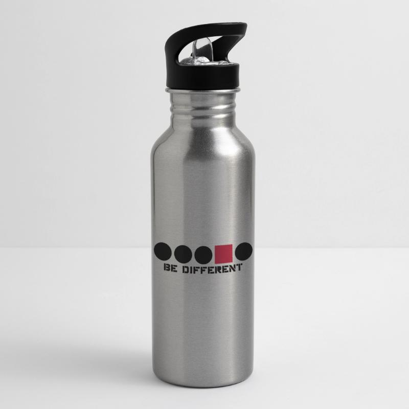 Rectangle circular shape Anders edges Angular Be D Water bottle with straw