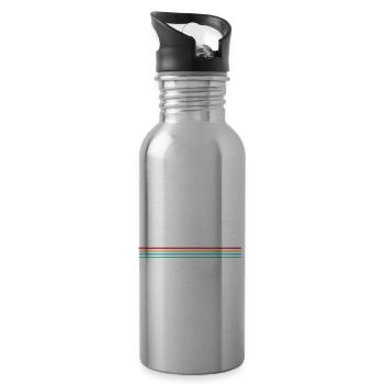 Kreuzfahrt Kreuzfahrtschiff Evolution - Trinkflasche mit integriertem Trinkhalm - Lightsilver - Rechts