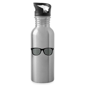 Do More Glasses - Water bottle with straw - silver - Right