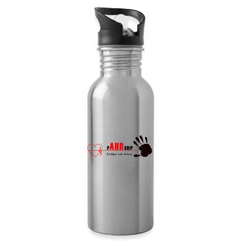 We Ahr Together - solidAHRität - - Trinkflasche mit integriertem Trinkhalm - Lightsilver - Rechts