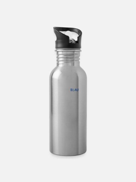 Scheidung Trennung Geschieden Das Wars Single Ex - Trinkflasche mit integriertem Trinkhalm - Lightsilver
