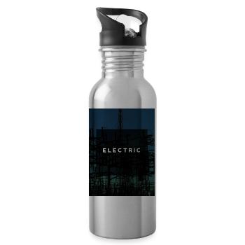 Electrician IMG - Water bottle with straw - silver - Right