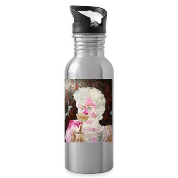 At the Bar 2023 ZoooooZ Roland Zulehner - Water bottle with straw - silver - Right