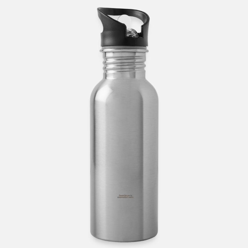 Hamm - Trinkflasche mit integriertem Trinkhalm - Lightsilver