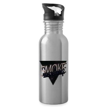 An Auto Mechanic Wrench Geek Baseball Poison - Water bottle with straw - silver - Right