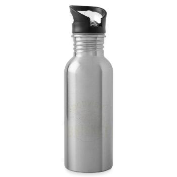Körper von Brisket - Trinkflasche mit integriertem Trinkhalm - Lightsilver - Rechts