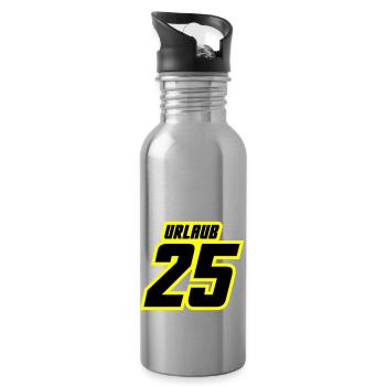 Holiday 2025 Jersey - Water bottle with straw - silver - Right