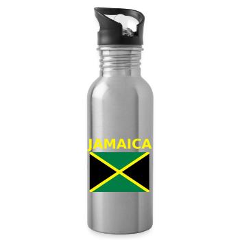jamaica - Gourde avec paille intégrée - argent clair - Droite