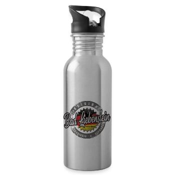 Original Germany Thuringia Bad Liebenstein - Water bottle with straw - silver - Right