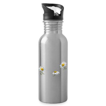 Mia Geburtstag Mia - Trinkflasche mit integriertem Trinkhalm - Lightsilver - Rechts