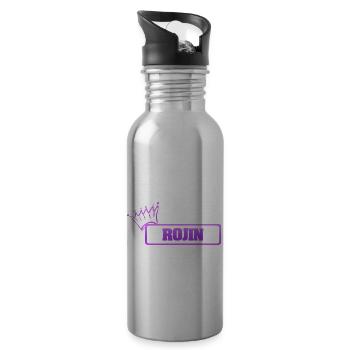 Sister Rojin - Water bottle with straw - silver - Right
