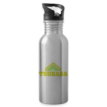 Vorname Tsubasa - Trinkflasche mit integriertem Trinkhalm - Lightsilver - Rechts
