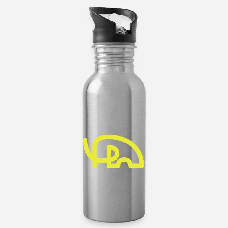 Mammut - Trinkflasche mit integriertem Trinkhalm - Lightsilver