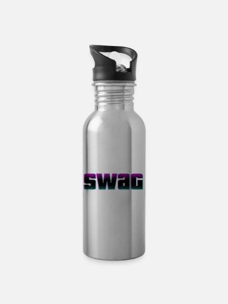 swag SWAG Swag - Water bottle with straw - silver