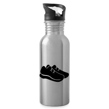 LAUFSCHUHE - Gourde avec paille intégrée - argent clair - Droite