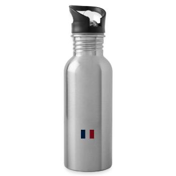 Marseille - Trinkflasche mit integriertem Trinkhalm - Lightsilver - Rechts