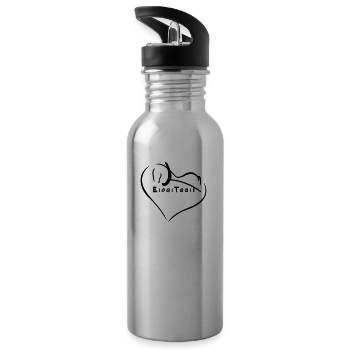 Espritrait Coeur - Water bottle with straw