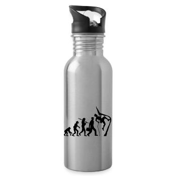 Klettern seil bergsteiger evolution - Trinkflasche mit integriertem Trinkhalm - Lightsilver - Rechts