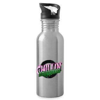 activist tshirts gift gay rights birthday - Trinkflasche mit integriertem Trinkhalm - Lightsilver - Rechts
