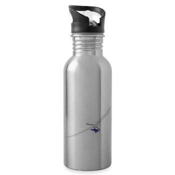 Hängegleiter Atos - Trinkflasche mit integriertem Trinkhalm - Lightsilver - Rechts
