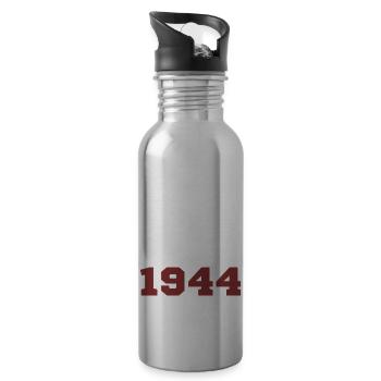 Original 1944 - Gourde avec paille intégrée - argent clair - Droite
