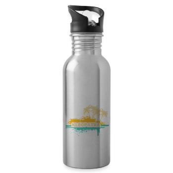 Holiday Cleopatra - Water bottle with straw - silver - Right