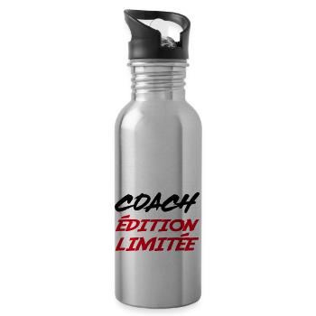 COACH Limited Edition - Water bottle with straw - silver - Right
