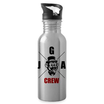 Jga Crew Affe - Trinkflasche mit integriertem Trinkhalm - Lightsilver - Rechts