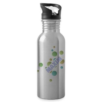 Université des sciences appliquées Maxim - Gourde avec paille intégrée - argent clair - Droite