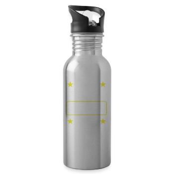 Best Assistant Coach Ever Assistant - Water bottle with straw - silver - Right